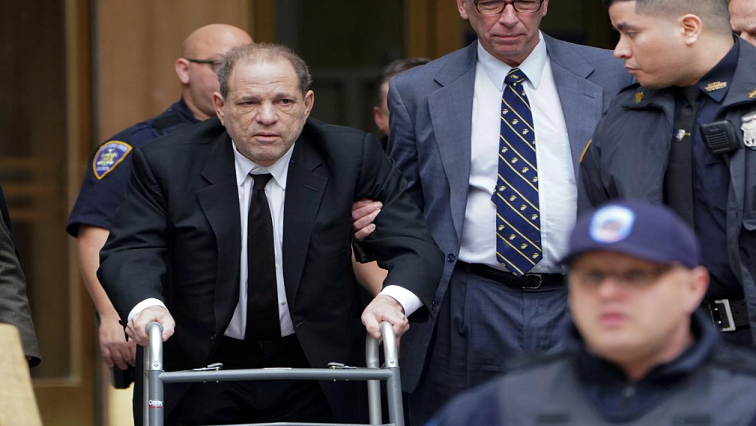 Film producer Harvey Weinstein departs Criminal Court on the first day of a sexual assault trial in the Manhattan borough of New York City, New York, U.S., January 6 2020.