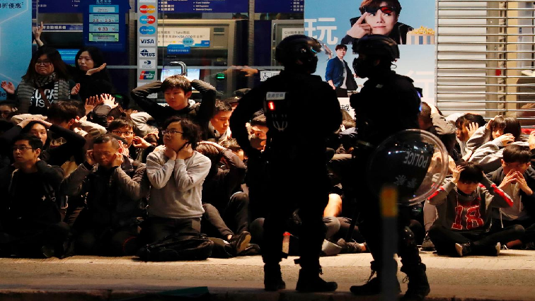 About 7 000 people have now been arrested since protests in the city escalated in June.