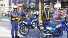 Member of #SAPS & other law enforcement agencies are deployed at the Cape Town Street Parade.