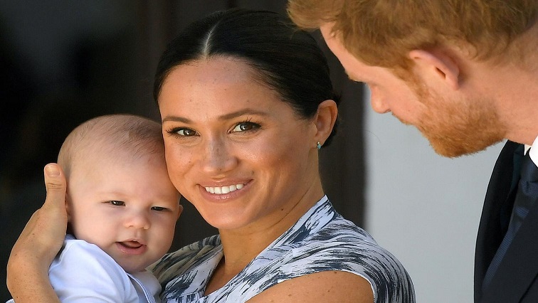 Meghan, pRINCE hARRY AND SON