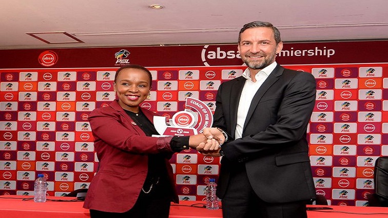 The German-born coach only joined the Buccaneers in December and has made an immediate impact, with the Soweto giants currently sitting in second place on the Absa Premiership log.