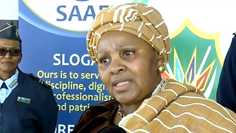 [File Image] Defence and Military Veterans Minister Nosiviwe Mapisa-Nqakula was speaking during an interview.