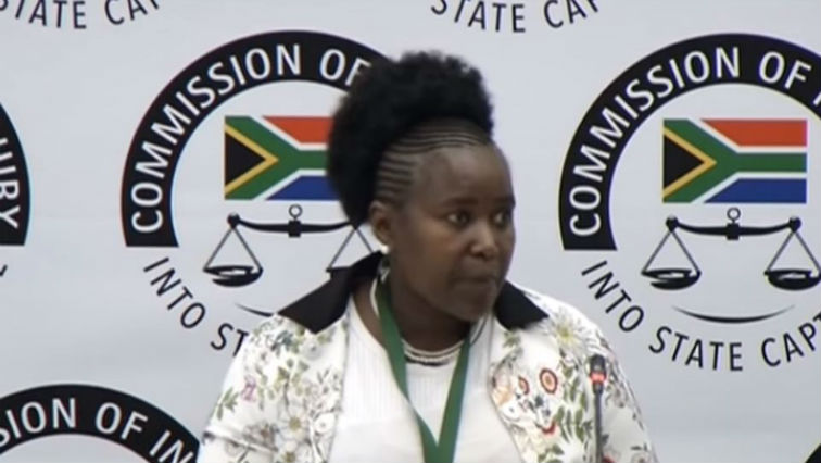 Sibongile Sambo will continue to give testimony and elaborate further on how her relationship with SAA and the contracts she entered into.
