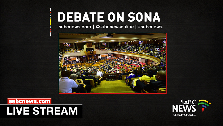 Members of Parliament have gathered for a joint sitting of both houses of Parliament to debate the 2020 SONA