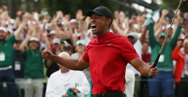 Woods completed an extraordinary return from spinal fusion surgery he underwent in 2017, producing one of the most emotional finishes in tournament history as he came from behind to win by one shot last April.