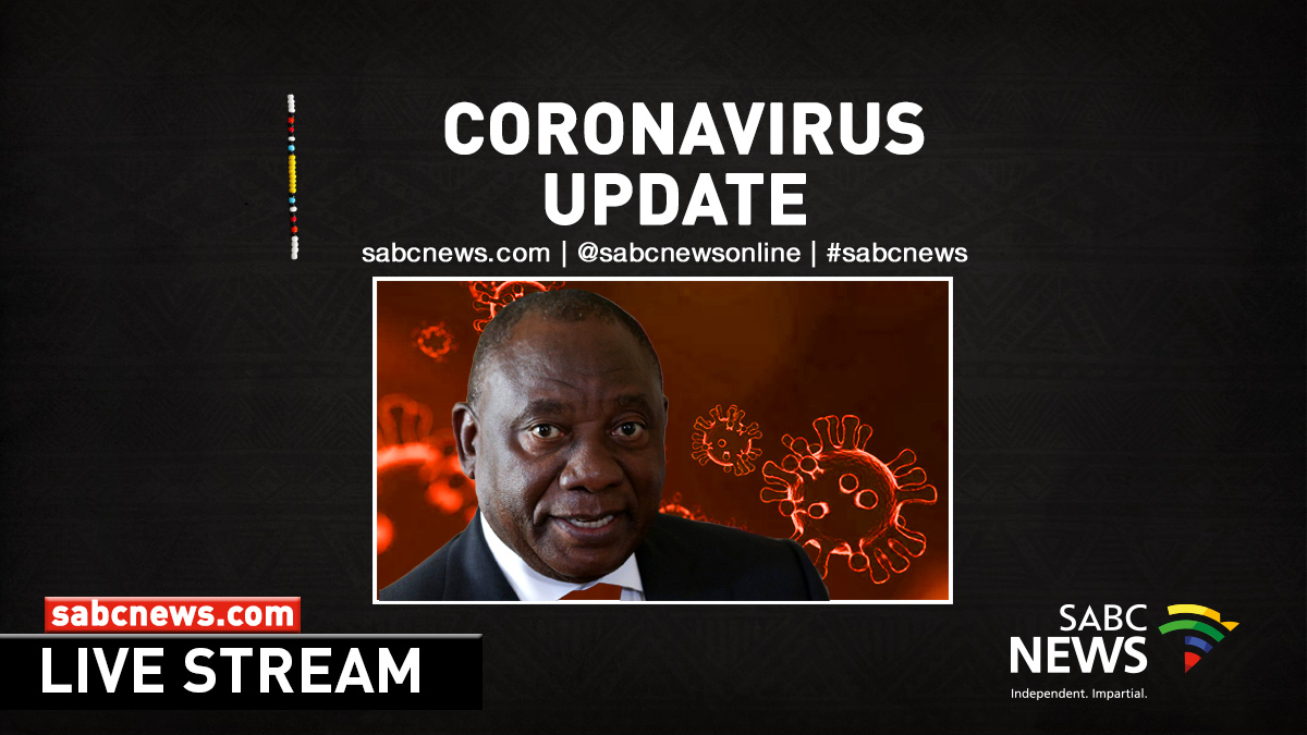 President Cyril Ramaphosa briefs media on coronavirus.
