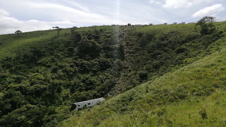 Twenty-five people including the bus driver were killed and 61 others injured when the bus plunged down a ravine on Monday.