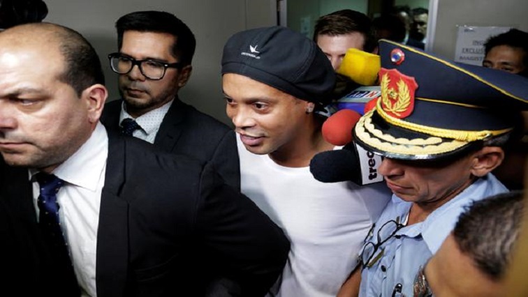 Ronaldinho Gaucho, the former-Barcelona, Paris St Germain, AC Milan and Gremio forward, and Roberto were remanded in custody on Saturday after being caught trying to enter Paraguay using doctored passports.