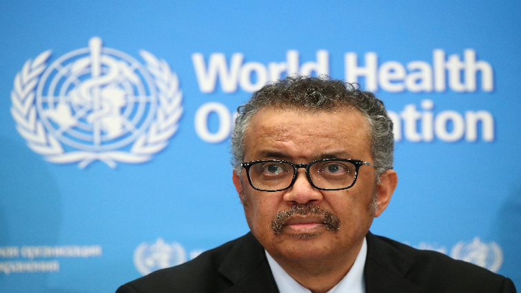 Director-General of the WHO Tedros Adhanom Ghebreyesus attends a news conference on the coronavirus (COVID-2019) in Geneva, Switzerland.