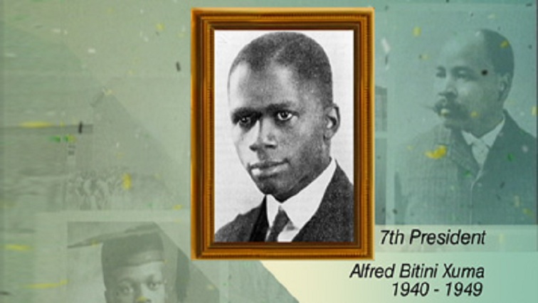 Dr Alfred Bitini Xuma was the 7th ANC president.