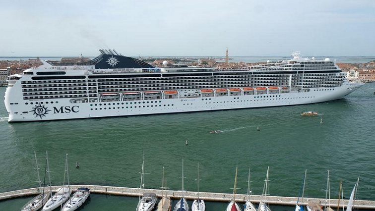MSC Magnifica cruise ship passes through the Saint Mark Basin in Venice, Italy June 9, 2019.