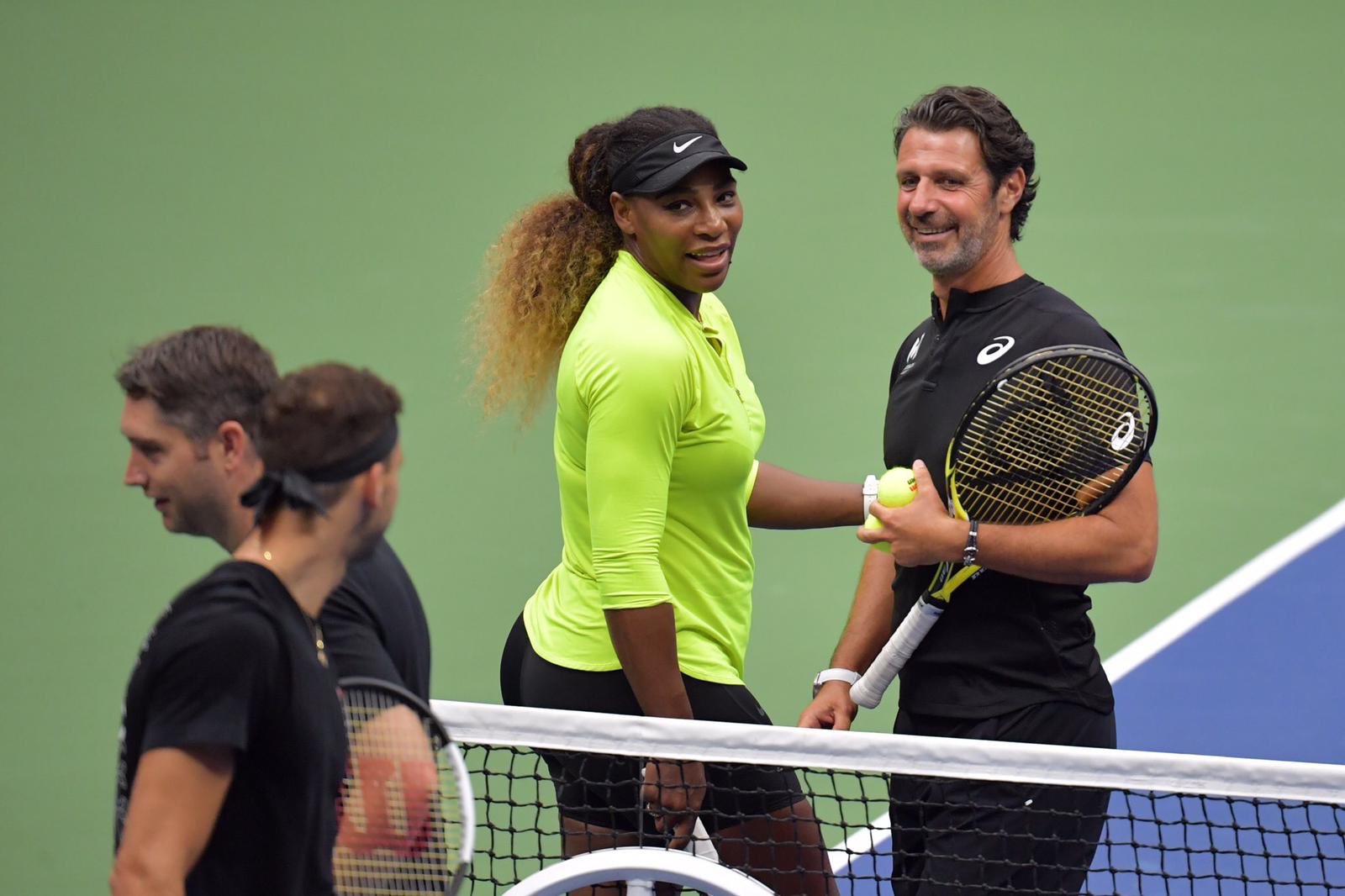 In a letter posted on Twitter and addressed to the tennis community, Patrick Mouratoglou (L) said the current situation showed how "dysfunctional" the sport of tennis was.