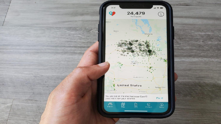 The app uses Bluetooth and geolocation to track and trace the movements of individuals, over the two week period prior to them testing positive for the virus.