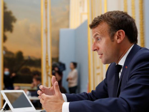 French President Emmanuel Macron, German Chancellor Angela Merkel and South African President Cyril Ramaphosa were among those who joined a video conference to launch what the WHO billed as a “landmark collaboration” to fight the pandemic.