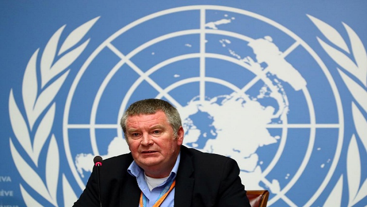 Mike Ryan, Executive Director of the World Health Organisation (WHO), attends a news conference at the United Nations in Geneva, Switzerland May 3, 2019.