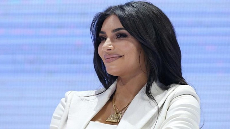 Reality TV personality Kim Kardashian West attends a public discussion during the World Congress on Information Technology (WCIT 2019) in Yerevan, Armenia October 8, 2019.