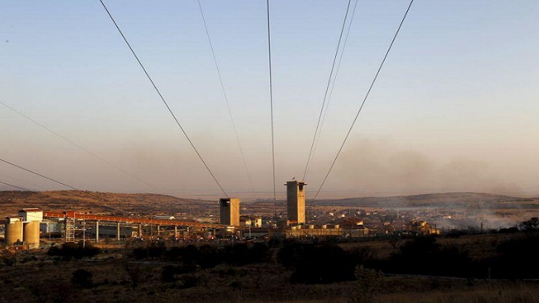 A general view of Mponeng mine is seen near Carletonville, west of Johannesburg.