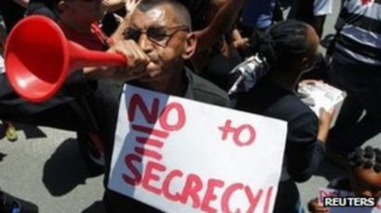 The Secrecy Bill drew strong criticism from civil society groups which described it as draconian.