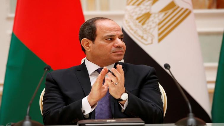 President Abdel Fattah al-Sisi’s comments came amid high tensions over regional rival Turkey’s intervention in Libya.