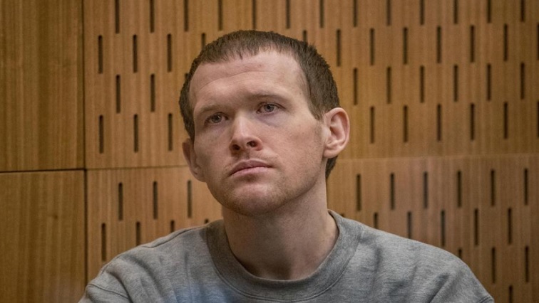 Brenton Tarrant, the gunman who shot and killed worshippers in the Christchurch mosque attacks, is seen during his sentencing at the High Court in Christchurch, New Zealand, August 25, 2020.
