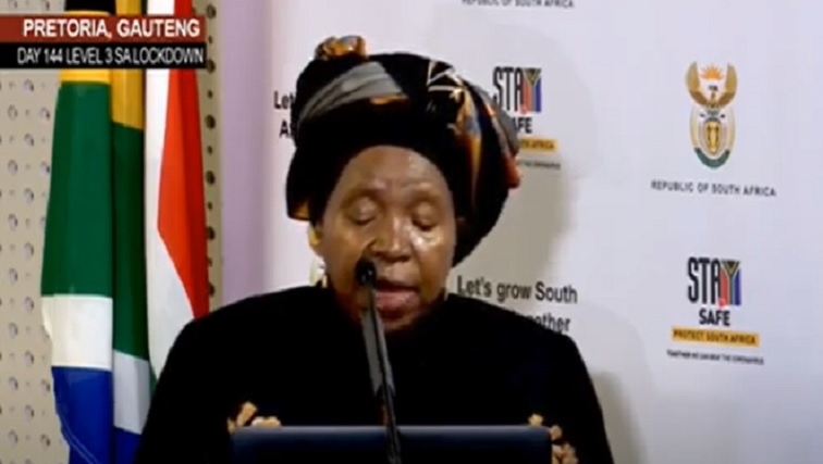Minister of Cooperative Governance and Traditional Affairs, Dr Nkosazana Dlamini-Zuma has announced the Level-2 regulations.