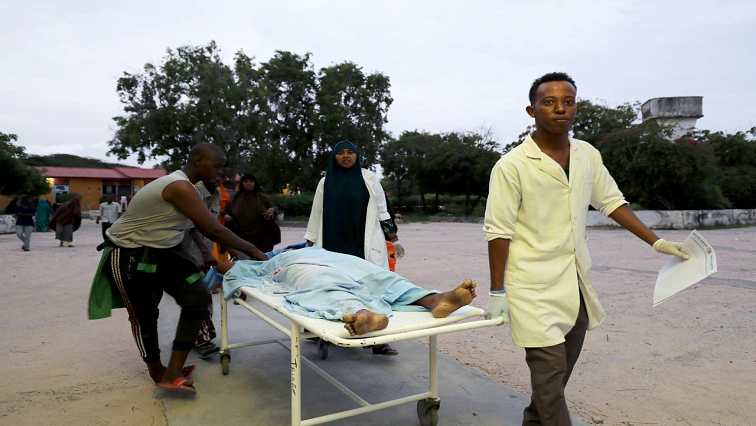 Aamin ambulance service head Abdikadir Abdirahman said at least 28 people had been hurt.