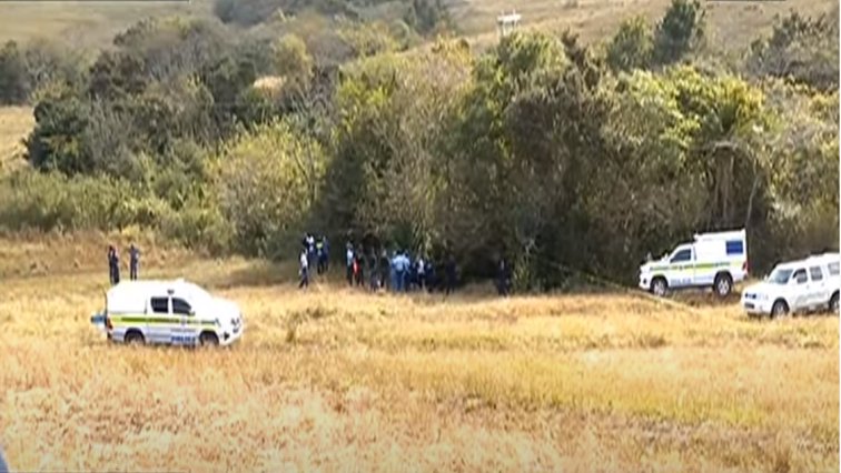 Members of the community from uMthwalume and surrounding areas marched from a local filling station to the scene where the sixth victim's body was found.