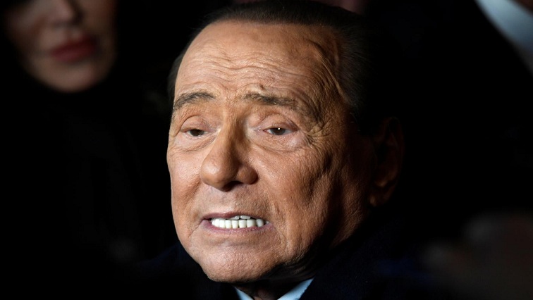 Former Italian Prime Minister and leader of the Forza Italia (Go Italy!) party Silvio Berlusconi attends a rally ahead of a regional election in Emilia-Romagna, in Ravenna, Italy, January 24, 2020.