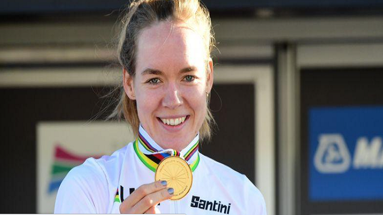 Dutch rider won gold in the elite women's road race at the UCI Road World Championship.