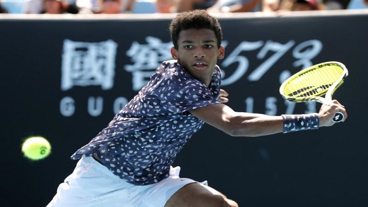 The 20-year-old Auger-Aliassime, seeded 15th at the hardcourt Grand Slam, went on the offensive from the start...
