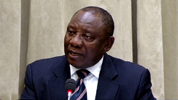 President Cyril Ramaphosa delivered the economic recovery plan to Parliament earlier on Thursday