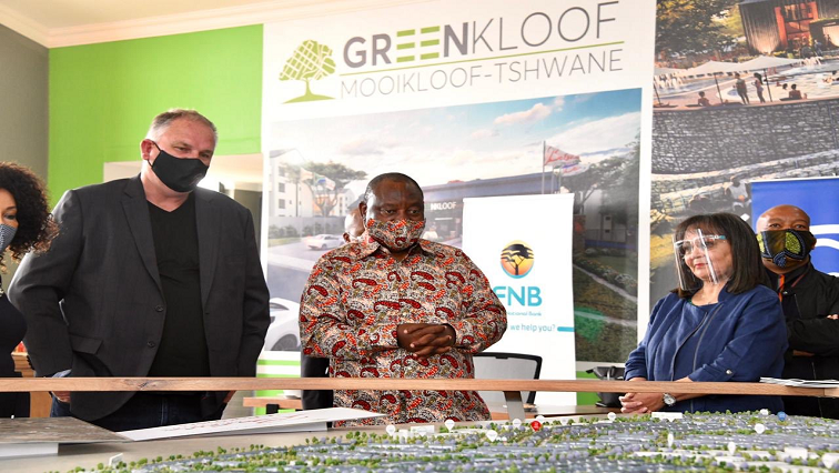 President Cyril Ramaphosa launched the multi-billion-rand new Mooikloof Mega-City development, which is set to be built in the east of Pretoria.
