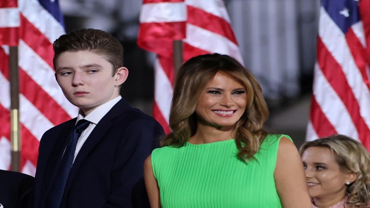 Trump's son Barron tested positive for COVID-19, says Melania Trump ...