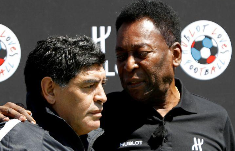 "I lost a great friend and the world lost a legend",  Pele said after hearing of Maradona's passing