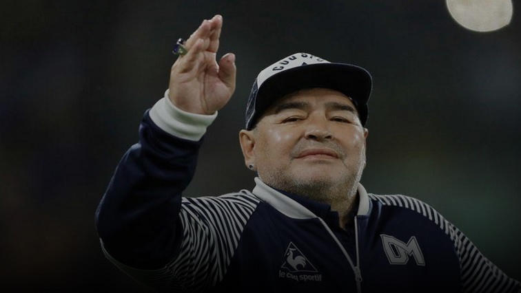 Maradona, 60, had recently battled health issues.