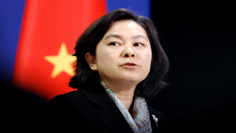 FILE PHOTO: Chinese Foreign Ministry spokeswoman Hua Chunying holds a news conference in Beijing, China.
