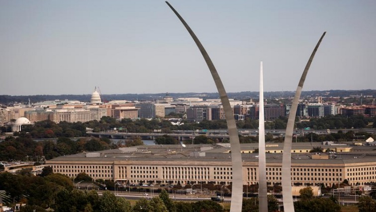 The Pentagon building is seen in Arlington, Virginia