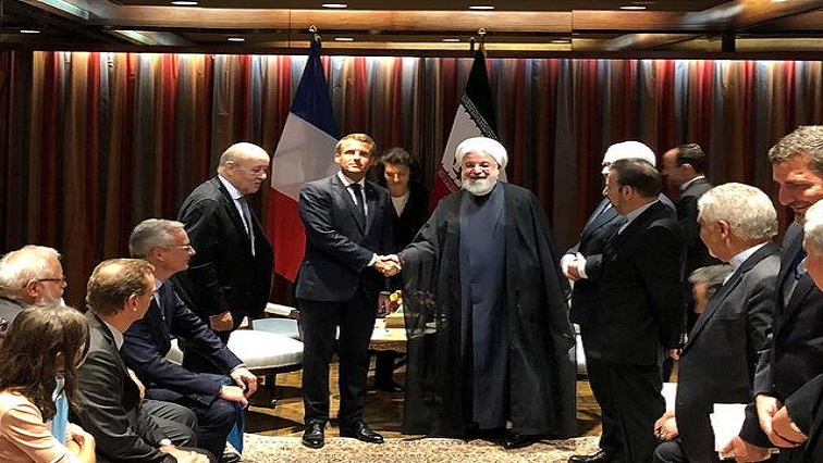 [File Image]  Macron said any new talks on the nuclear deal with Iran would be very "strict"
