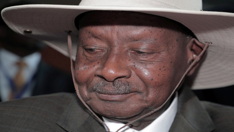 [File image] Uganda's President Yoweri Museveni 76 and in power for 35 years, campaigned for another term arguing his long experience in office makes him a good leader