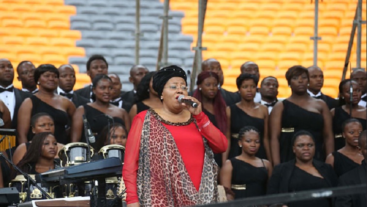Music maestro Sibongile Khumalo died today at the age of 63.