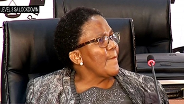 Former Transport Minister Dipuo Peters is giving evidence at the Commission of Inquiry into State Capture in Johannesburg.