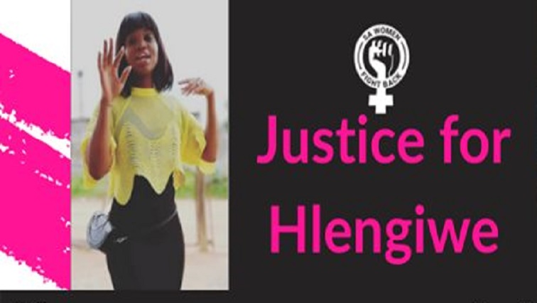 The accused abandoned his bail application last year after activists against gender-based violence protested outside court under the banner #JusticeforHlengiwe, calling on the court to refuse him bail.