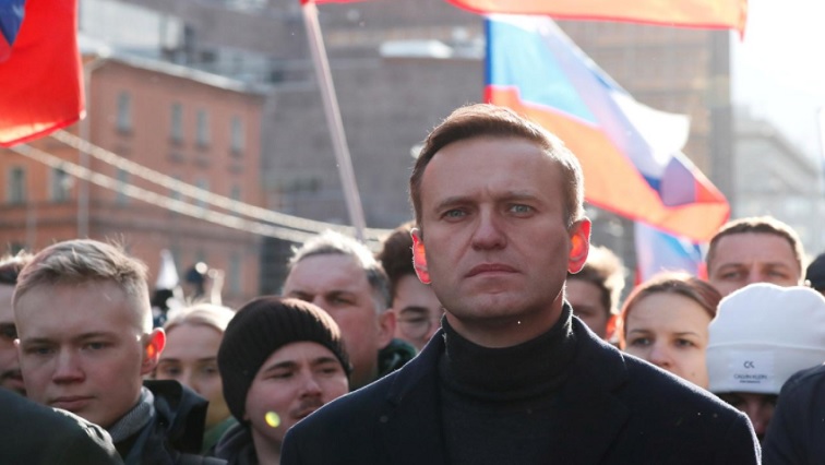Kremlin critic Alexei Navalny, 44, was detained after returning to Russia from Germany last month and jailed on Feb. 2 for violating the parole terms on what he says was a politically motivated charge.