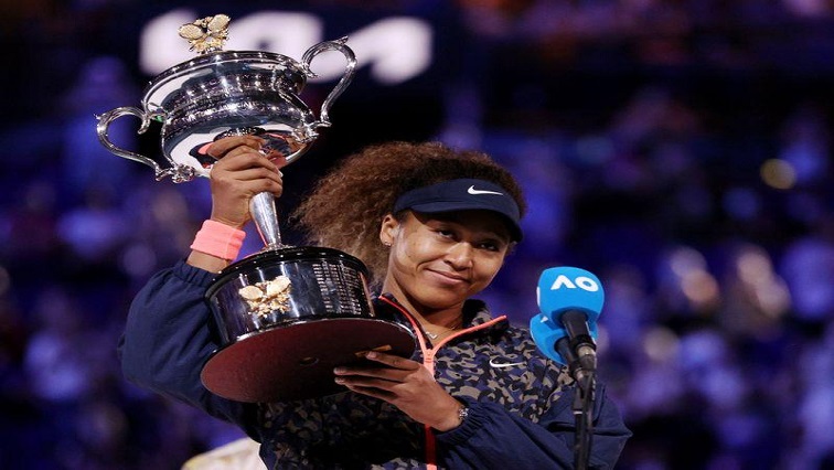 Naomi Osaka, who won the 2019 tournament, offered Jennifer Brady warm congratulations and thanked the fans at the trophy ceremony.