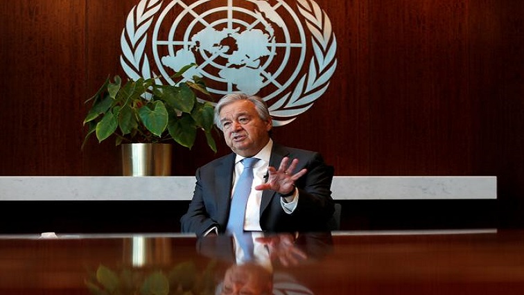 Guterres warned about the power of digital platforms and the use and abuse of data.