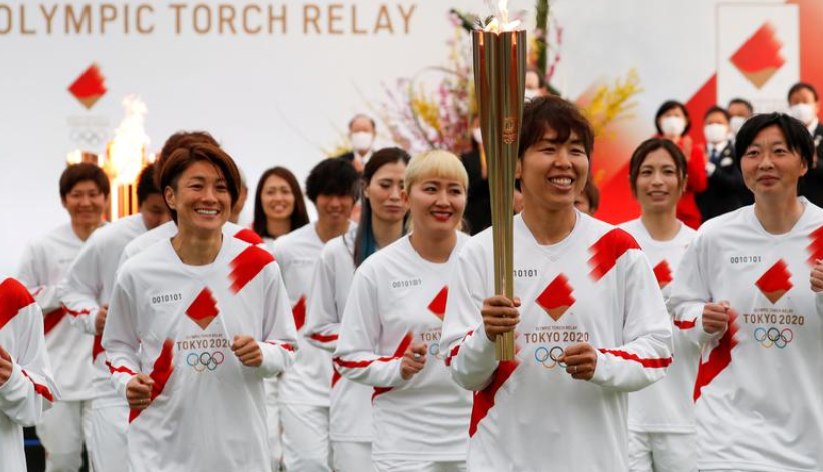 About 10 000 runners will carry the torch across Japan’s 47 prefectures and far-flung islands