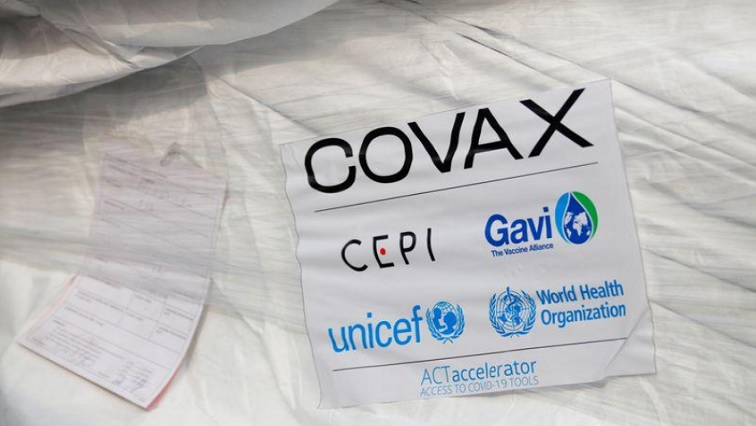 A pack of AstraZeneca/Oxford vaccines is seen as the country receives its first batch of coronavirus disease (COVID-19) vaccines under COVAX scheme, at the international airtport of Accra, Ghana February 24, 2021.