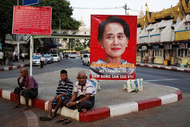 Suu Kyi, aged 75, looked in good health during her appearance before a court in the capital Naypyidaw, one of her lawyers said