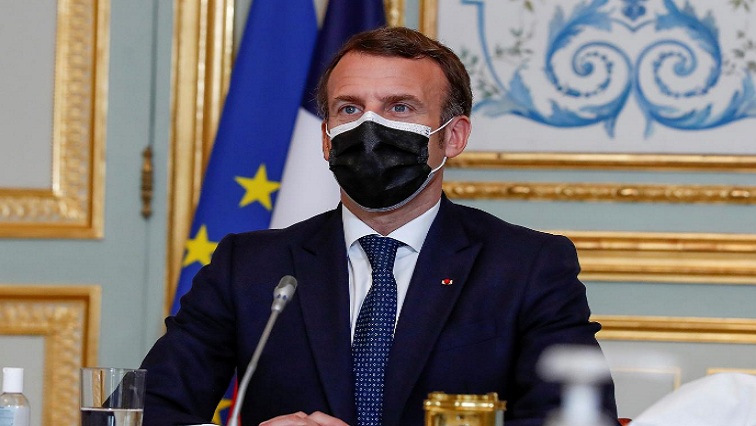 President Macron was forced to abandon his goal of keeping the country open to protect the economy.