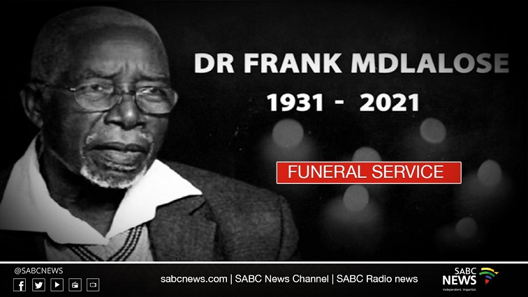 Dr Mdlalose died of COVID-19 related complications on Saturday at the age of 89.